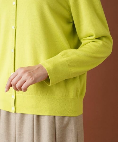Leilian PLUS HOUSE / レリアンプラスハウス カーディガン・ボレロ | クルーネックカーディガン | 詳細12