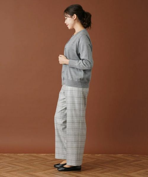 Leilian PLUS HOUSE / レリアンプラスハウス カーディガン・ボレロ | クルーネックカーディガン | 詳細16