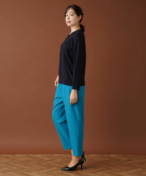 Leilian PLUS HOUSE / レリアンプラスハウス カーディガン・ボレロ | クルーネックカーディガン | 詳細2