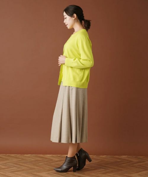 Leilian PLUS HOUSE / レリアンプラスハウス カーディガン・ボレロ | クルーネックカーディガン | 詳細5