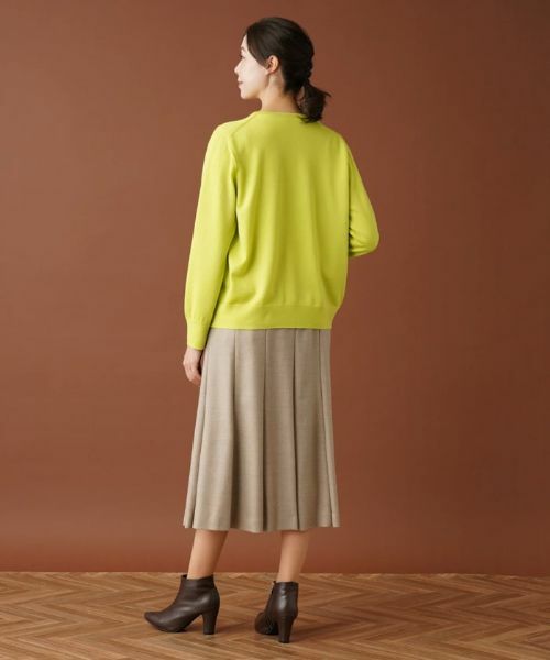 Leilian PLUS HOUSE / レリアンプラスハウス カーディガン・ボレロ | クルーネックカーディガン | 詳細6