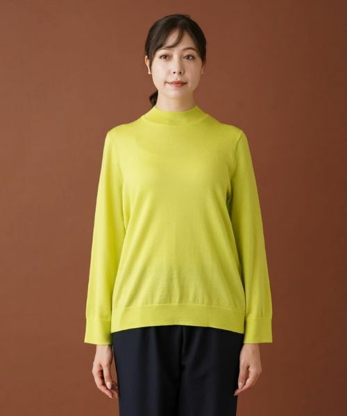 Leilian PLUS HOUSE / レリアンプラスハウス ニット・セーター | ハイネックニットプルオーバー | 詳細4