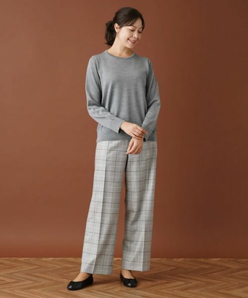 Leilian PLUS HOUSE / レリアンプラスハウス ニット・セーター | クルーネックニットプルオーバー | 詳細15