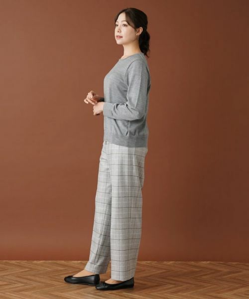 Leilian PLUS HOUSE / レリアンプラスハウス ニット・セーター | クルーネックニットプルオーバー | 詳細16