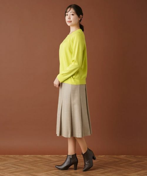Leilian PLUS HOUSE / レリアンプラスハウス ニット・セーター | クルーネックニットプルオーバー | 詳細5