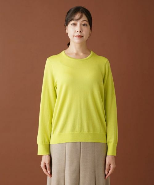 Leilian PLUS HOUSE / レリアンプラスハウス ニット・セーター | クルーネックニットプルオーバー | 詳細7