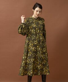 Leilian PLUS HOUSE / レリアンプラスハウス ドレス | フラワープリントワンピース【ハローマイドレス】