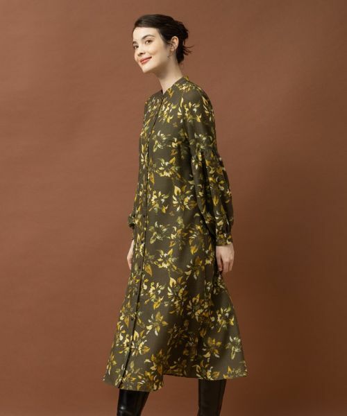 Leilian PLUS HOUSE / レリアンプラスハウス ドレス | フラワープリントワンピース【ハローマイドレス】 | 詳細10