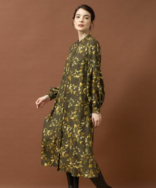 Leilian PLUS HOUSE / レリアンプラスハウス ドレス | フラワープリントワンピース【ハローマイドレス】 | 詳細11