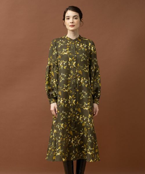 Leilian PLUS HOUSE / レリアンプラスハウス ドレス | フラワープリントワンピース【ハローマイドレス】 | 詳細12