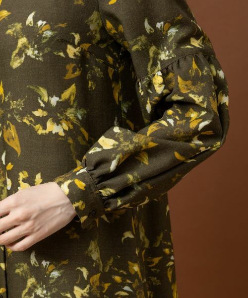 Leilian PLUS HOUSE / レリアンプラスハウス ドレス | フラワープリントワンピース【ハローマイドレス】 | 詳細17