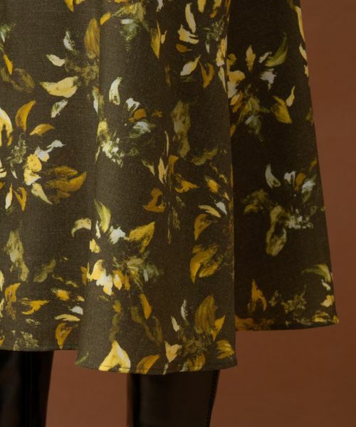 Leilian PLUS HOUSE / レリアンプラスハウス ドレス | フラワープリントワンピース【ハローマイドレス】 | 詳細18