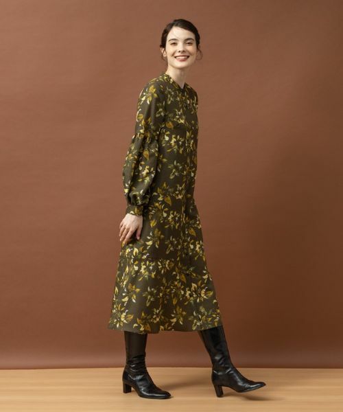 Leilian PLUS HOUSE / レリアンプラスハウス ドレス | フラワープリントワンピース【ハローマイドレス】 | 詳細5