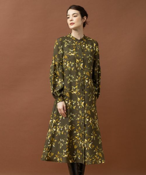 Leilian PLUS HOUSE / レリアンプラスハウス ドレス | フラワープリントワンピース【ハローマイドレス】 | 詳細7