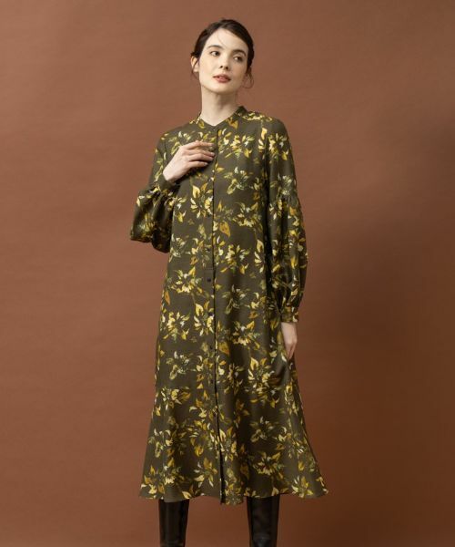 Leilian PLUS HOUSE / レリアンプラスハウス ドレス | フラワープリントワンピース【ハローマイドレス】 | 詳細8