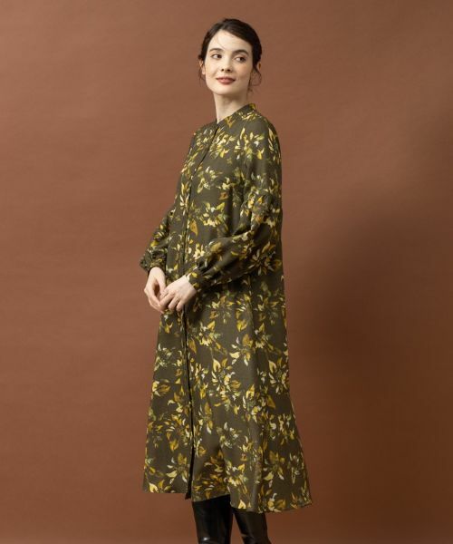 Leilian PLUS HOUSE / レリアンプラスハウス ドレス | フラワープリントワンピース【ハローマイドレス】 | 詳細9