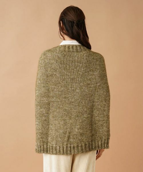 Leilian PLUS HOUSE / レリアンプラスハウス テーラードジャケット | ケープ風ニットベスト【BIANCA LANCIA】 | 詳細10