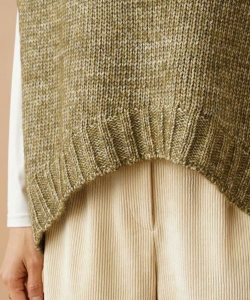 Leilian PLUS HOUSE / レリアンプラスハウス テーラードジャケット | ケープ風ニットベスト【BIANCA LANCIA】 | 詳細16