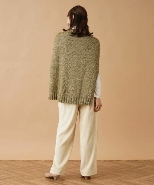 Leilian PLUS HOUSE / レリアンプラスハウス テーラードジャケット | ケープ風ニットベスト【BIANCA LANCIA】 | 詳細7