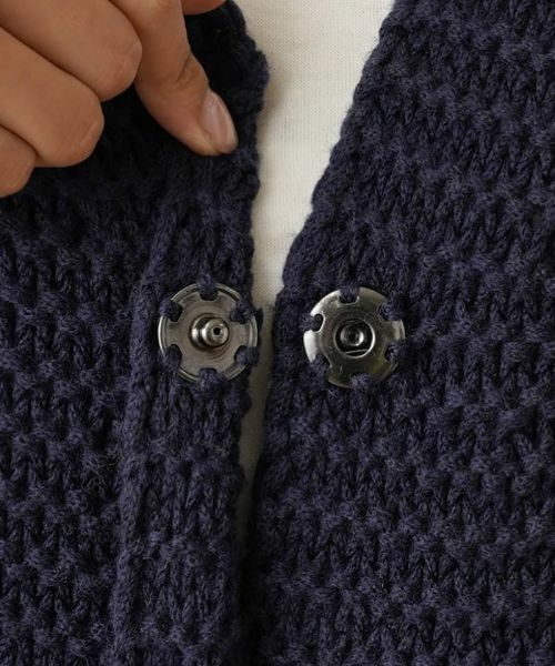 Leilian PLUS HOUSE / レリアンプラスハウス カーディガン・ボレロ | カラーブロックニットカーディガン | 詳細10