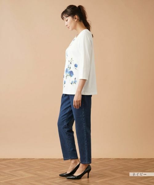 Leilian PLUS HOUSE / レリアンプラスハウス デニムパンツ | イージーデニムパンツ【L JEANS】 | 詳細2