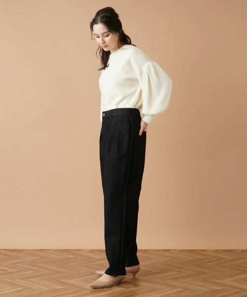Leilian PLUS HOUSE / レリアンプラスハウス デニムパンツ | ツータックジーンズ【L JEANS】 | 詳細2