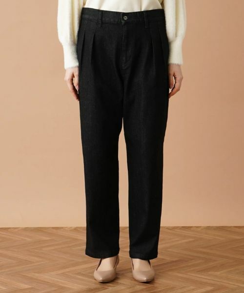 Leilian PLUS HOUSE / レリアンプラスハウス デニムパンツ | ツータックジーンズ【L JEANS】 | 詳細4