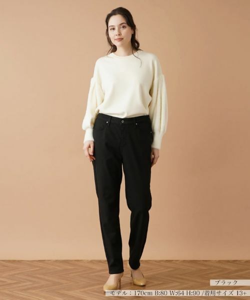 Leilian PLUS HOUSE / レリアンプラスハウス デニムパンツ | ストレッチデニムパンツ【L JEANS】 | 詳細1