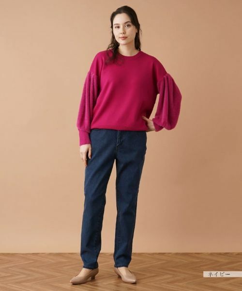 Leilian PLUS HOUSE / レリアンプラスハウス デニムパンツ | ストレッチデニムパンツ【L JEANS】 | 詳細13