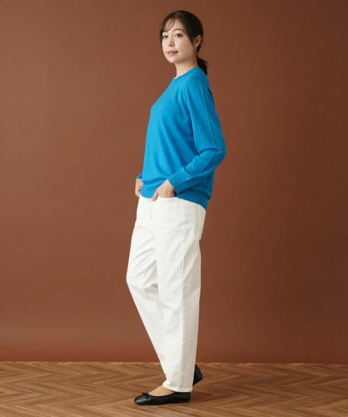 Leilian PLUS HOUSE / レリアンプラスハウス デニムパンツ | ストレッチイージージーンズ【L JEANS】 | 詳細2