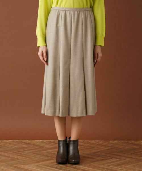 Leilian PLUS HOUSE / レリアンプラスハウス ミニ・ひざ丈スカート | ミモレ丈セミフレアスカート | 詳細8