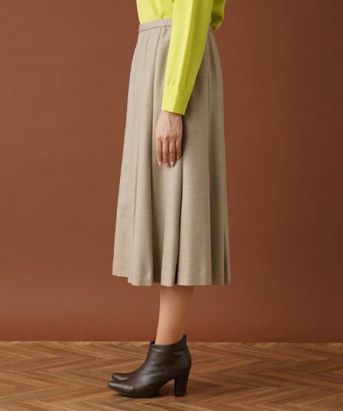 Leilian PLUS HOUSE / レリアンプラスハウス ミニ・ひざ丈スカート | ミモレ丈セミフレアスカート | 詳細9