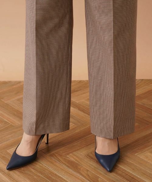 Leilian PLUS HOUSE / レリアンプラスハウス その他パンツ | 先染めチェックパンツ | 詳細10