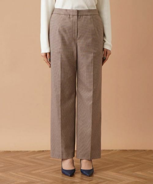 Leilian PLUS HOUSE / レリアンプラスハウス その他パンツ | 先染めチェックパンツ | 詳細4
