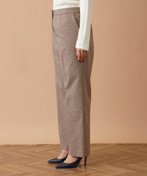 Leilian PLUS HOUSE / レリアンプラスハウス その他パンツ | 先染めチェックパンツ | 詳細5