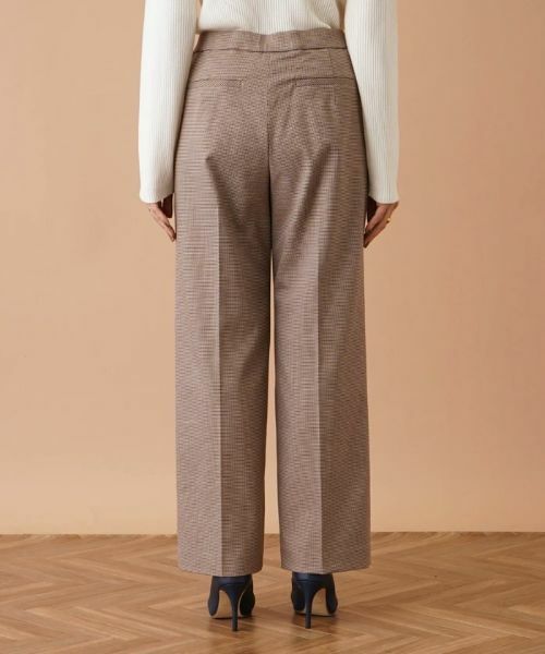 Leilian PLUS HOUSE / レリアンプラスハウス その他パンツ | 先染めチェックパンツ | 詳細6