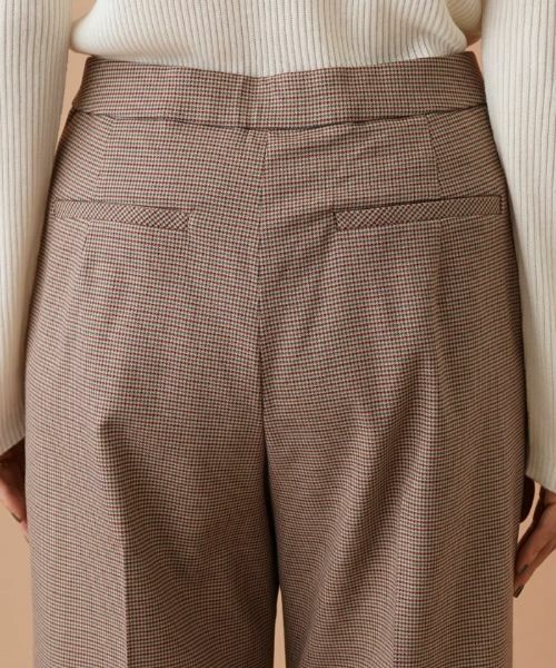 Leilian PLUS HOUSE / レリアンプラスハウス その他パンツ | 先染めチェックパンツ | 詳細9