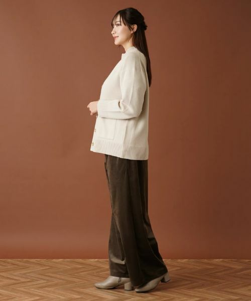 Leilian PLUS HOUSE / レリアンプラスハウス カーディガン・ボレロ | Vネックニットカーディガン | 詳細13