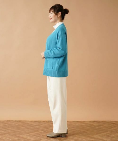 Leilian PLUS HOUSE / レリアンプラスハウス カーディガン・ボレロ | Vネックニットカーディガン | 詳細16