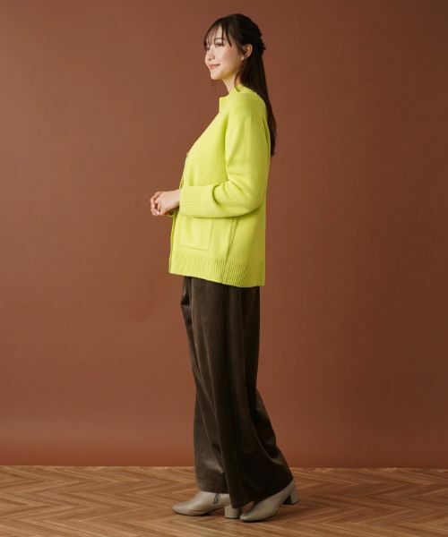 Leilian PLUS HOUSE / レリアンプラスハウス カーディガン・ボレロ | Vネックニットカーディガン | 詳細2