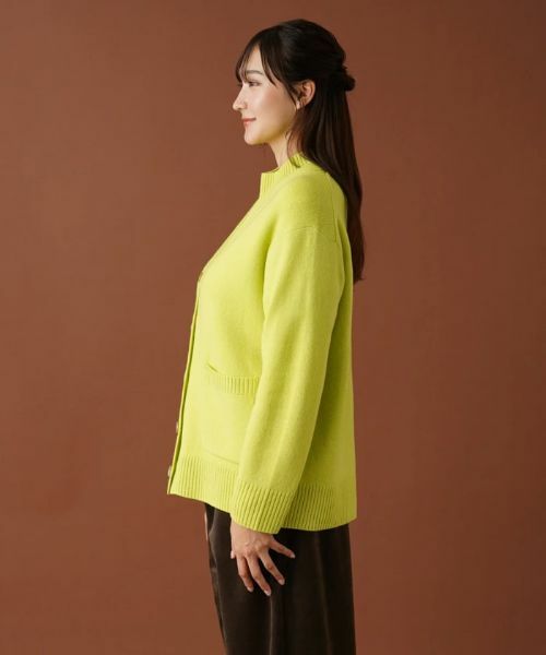 Leilian PLUS HOUSE / レリアンプラスハウス カーディガン・ボレロ | Vネックニットカーディガン | 詳細5