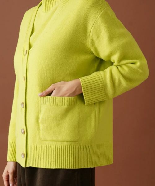 Leilian PLUS HOUSE / レリアンプラスハウス カーディガン・ボレロ | Vネックニットカーディガン | 詳細9