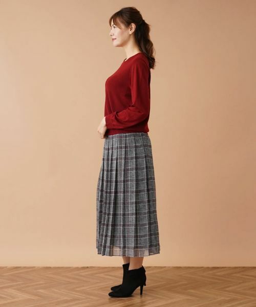 Leilian PLUS HOUSE / レリアンプラスハウス ニット・セーター | 【店舗人気】クルーネックニット | 詳細2