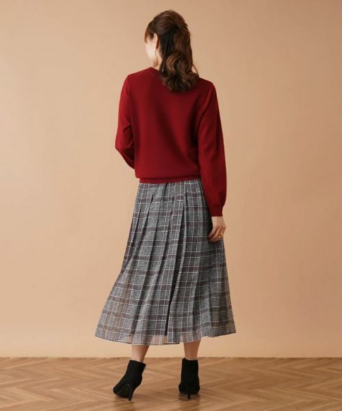 Leilian PLUS HOUSE / レリアンプラスハウス ニット・セーター | 【店舗人気】クルーネックニット | 詳細3