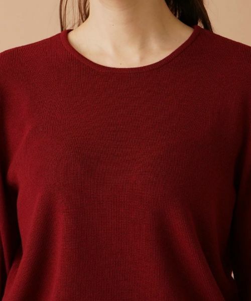 Leilian PLUS HOUSE / レリアンプラスハウス ニット・セーター | 【店舗人気】クルーネックニット | 詳細7