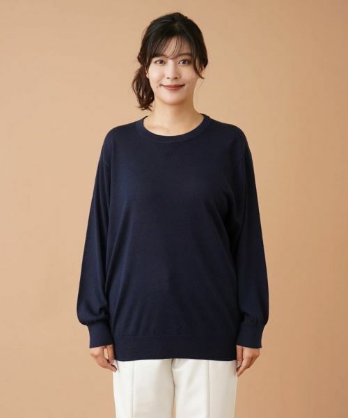 Leilian PLUS HOUSE / レリアンプラスハウス ニット・セーター | Vガゼットニット【my perfect wardrobe】 | 詳細4