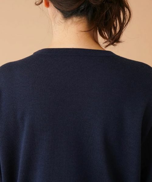 Leilian PLUS HOUSE / レリアンプラスハウス ニット・セーター | Vガゼットニット【my perfect wardrobe】 | 詳細8