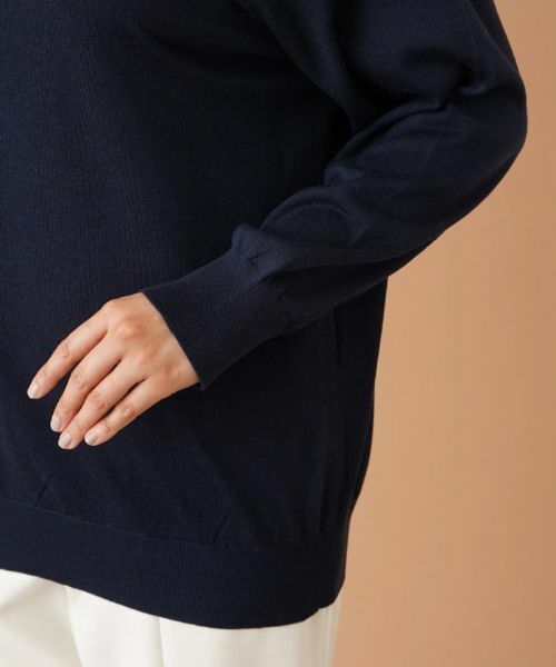 Leilian PLUS HOUSE / レリアンプラスハウス ニット・セーター | Vガゼットニット【my perfect wardrobe】 | 詳細9
