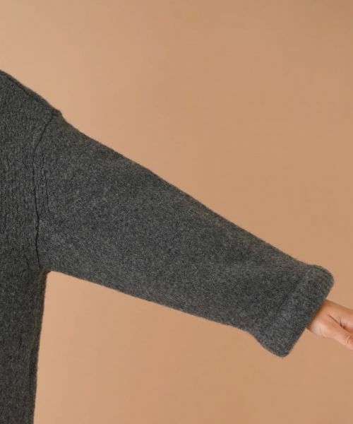 Leilian PLUS HOUSE / レリアンプラスハウス テーラードジャケット | ノーカラーニットジャケット【my perfect wardrobe】 | 詳細10