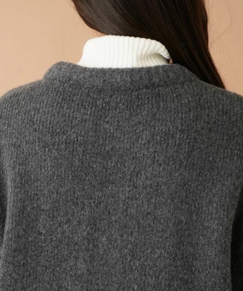 Leilian PLUS HOUSE / レリアンプラスハウス テーラードジャケット | ノーカラーニットジャケット【my perfect wardrobe】 | 詳細8